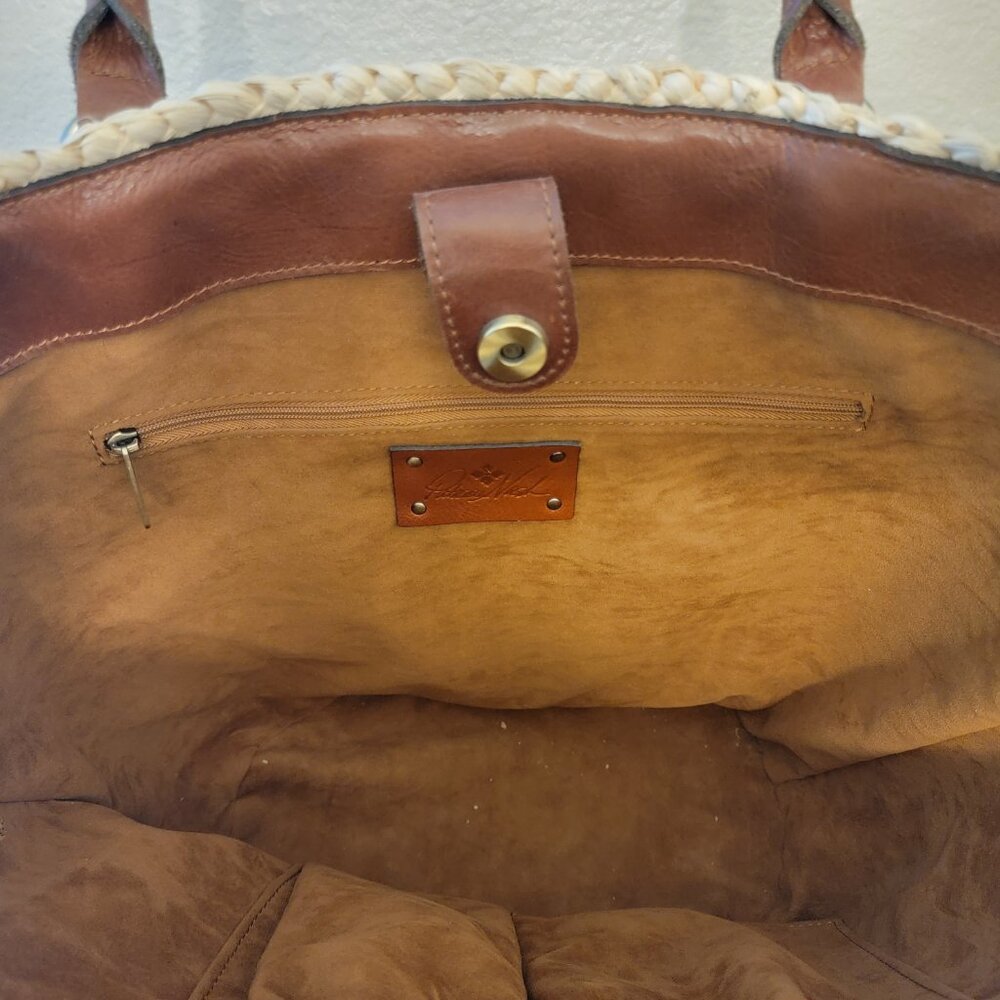 Patricia Nash Vieste Hand Woven Tote - Picture 5 of 6